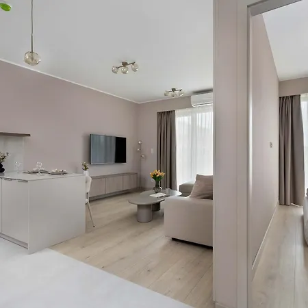 Stylowe Z Parkingiem & Balkonem Greeneri Park By Renters Apartman Swinoujscie
